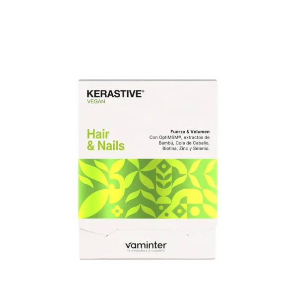 KERASTIVE VEGAN Hair&Nails 60 Capsulas CN 183659.5